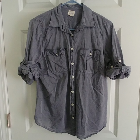 J. Crew button down light-weight shirt - Picture 1 of 4